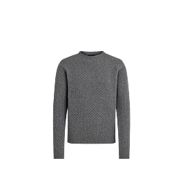 Belstaff Submarine Cable Knit Man, granite grey | Gotlands Fashion