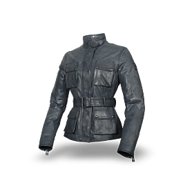 Belstaff triumph discount belted leather jacket