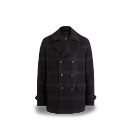 Belstaff Milford Peacoat Man dark charcoal Gotlands Fashion
