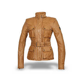 Belstaff triumph belted leather jacket on sale