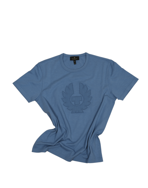 Belstaff Applique T-Shirt Man, airforce blue