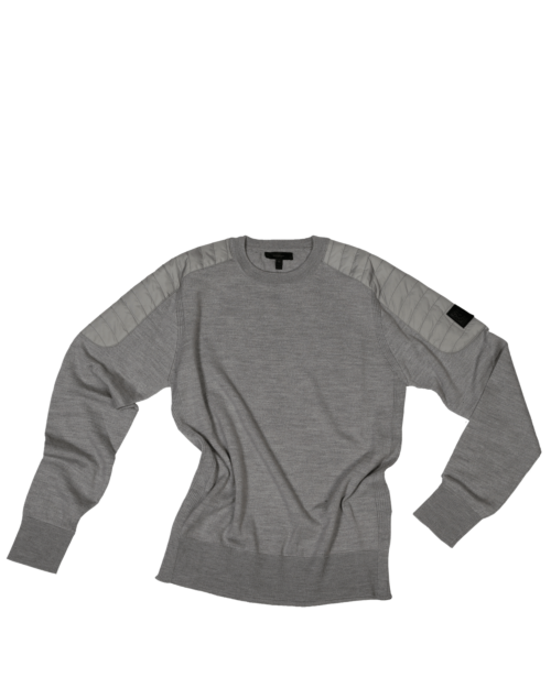 Belstaff Pullover Benning für Herren, pale grey melange