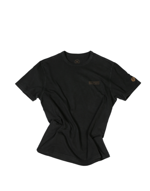 Belstaff Bordered Manufacture T-Shirt, black