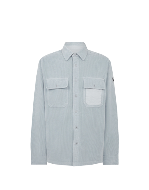 Belstaff Fallgate Shirt Man, quarry blue