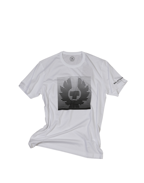 Belstaff Get In Line Graphic T-Shirt Man, white