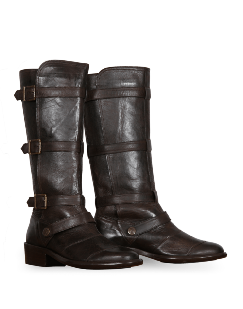 Belstaff Stiefel Jenn für Damen, blackbrown