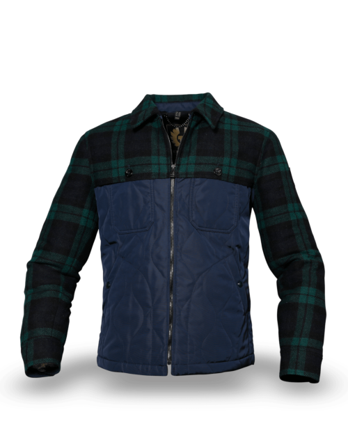 Belstaff Lodge Jacket Man, dark ink/navy/green