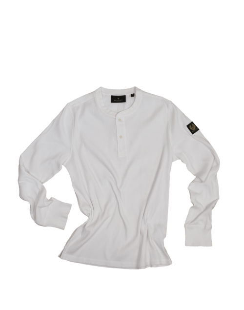 Belstaff Lydden Henley Shirt Man, white