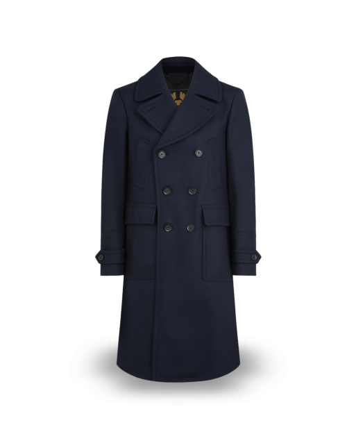 Belstaff New Milford Coat Man ink blue Gotlands Fashion
