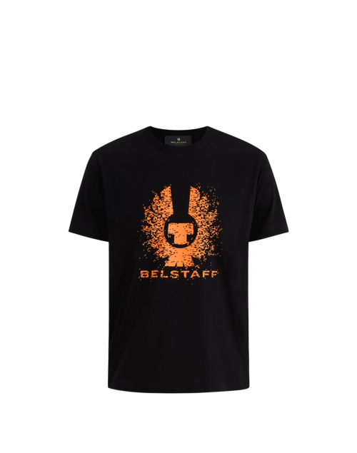 Belstaff Pixelation T-Shirt Man, black