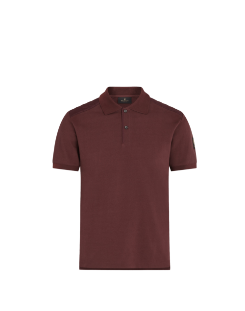 Belstaff Racing Polo Man, aubergine