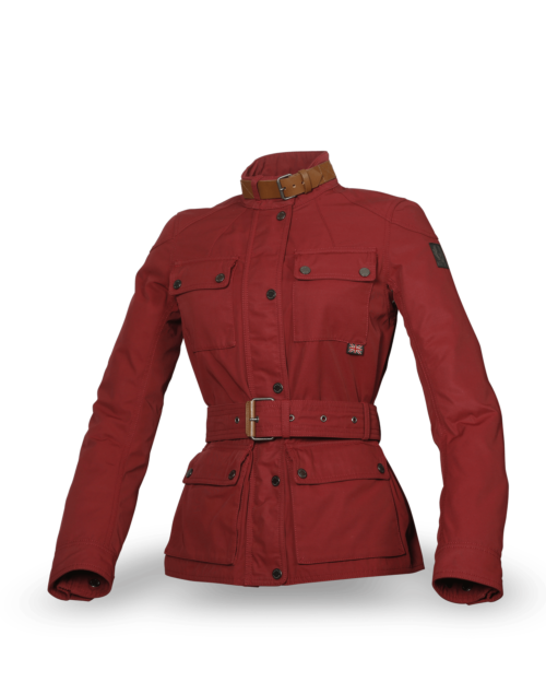 Belstaff Jacke Roadmaster für Damen, ruby (front)
