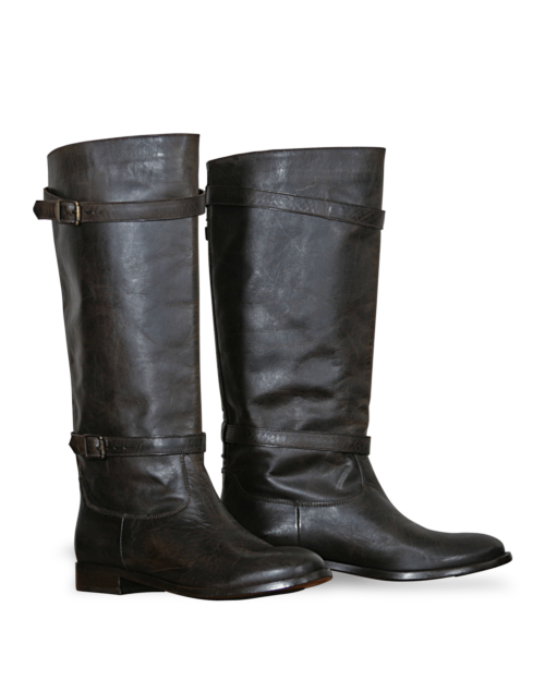 Belstaff Stiefel Shannon für Damen, blackbrown