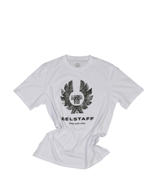Belstaff Snake Phoenix Printed T-Shirt Lady, white