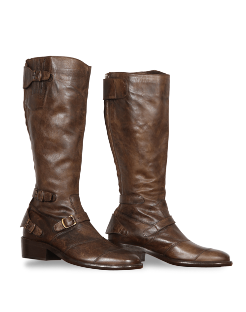 Belstaff Stiefel Trialmaster 55 für Damen, acid brown