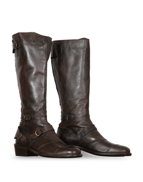 Belstaff Stiefel Trialmaster 55 für Damen, blackbrown