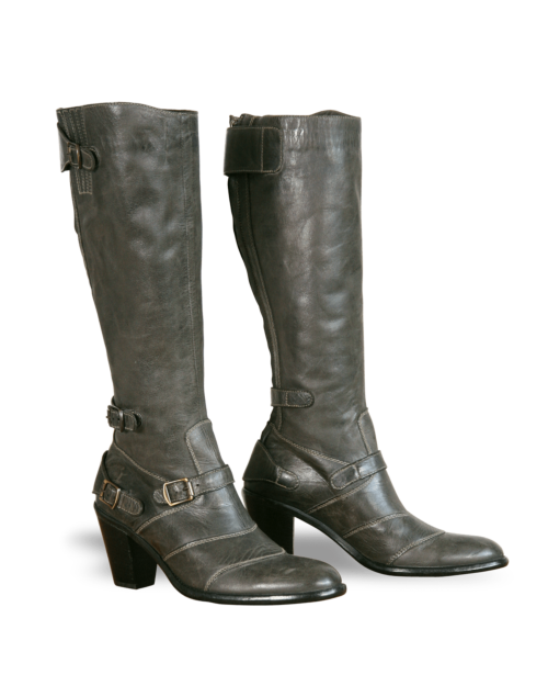 Belstaff Stiefel Trialmaster High Heel für Damen, burnt green