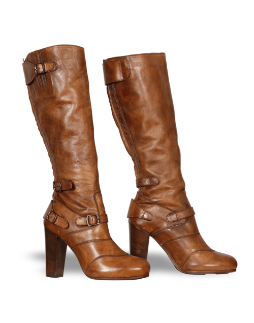 Belstaff Stiefel Trialmaster PH Slim für Damen, antique cuero