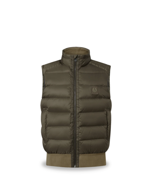 Belstaff Compound Gilet Man, khaki green