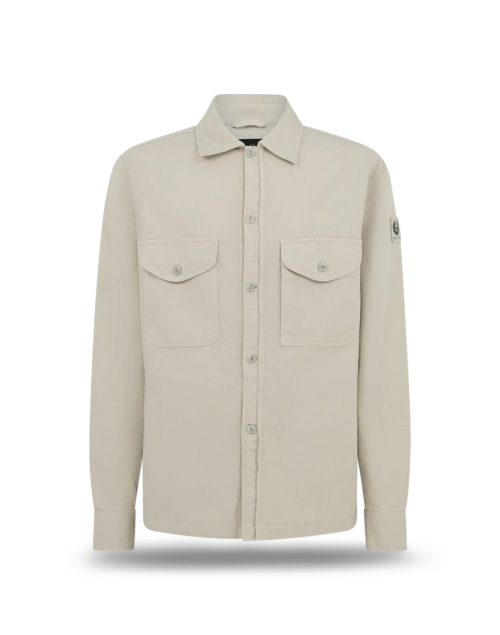 Belstaff CS60 Overshirt Man, stone beige