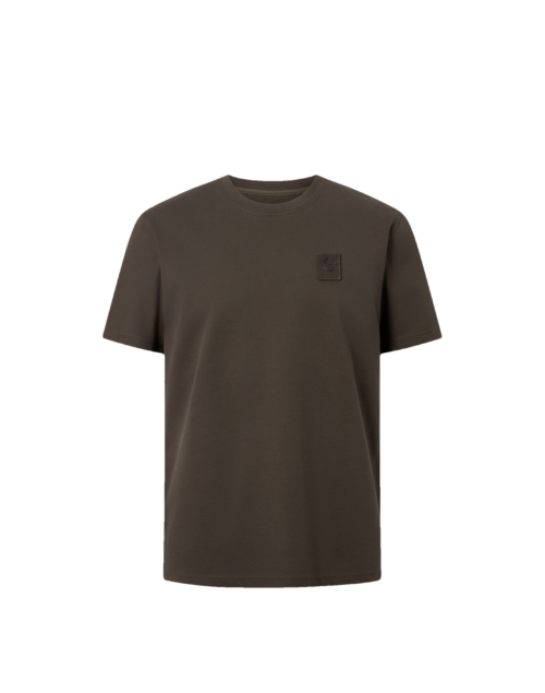 Belstaff Curator Pique T-Shirt Man, army olive