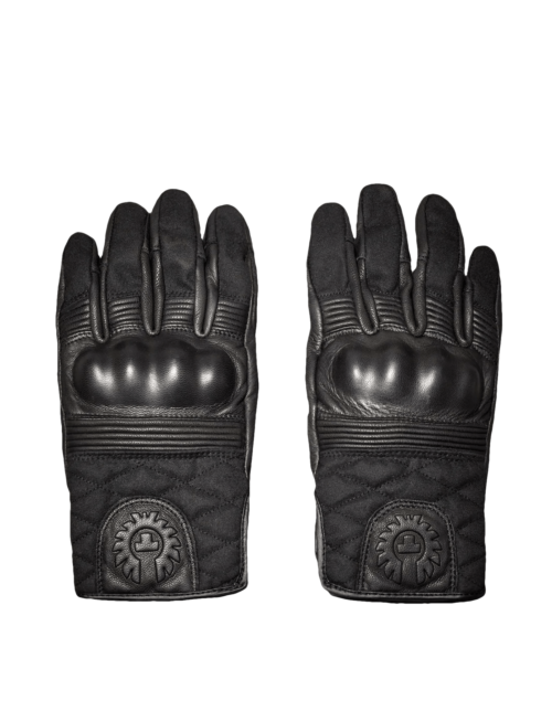 Belstaff Hampstead Motorcycle Gloves, black/black