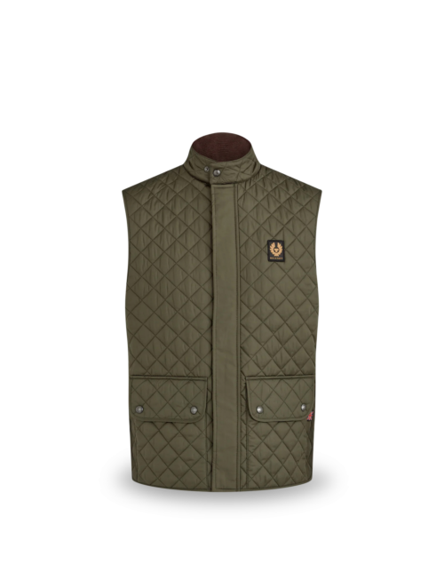 Belstaff Icon Gilet, faded olive