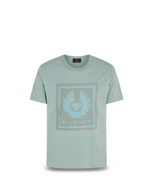 Belstaff Illusion T-Shirt Man, steel green