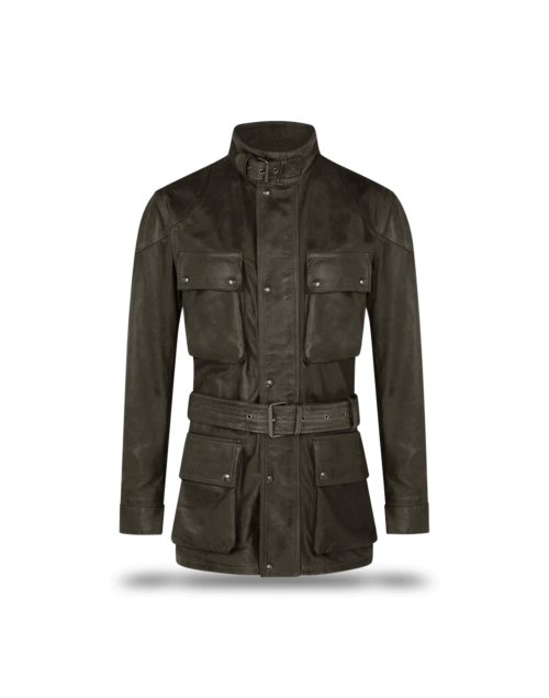 Belstaff Legacy Trialmaster Panther Jacket Man, dark olive