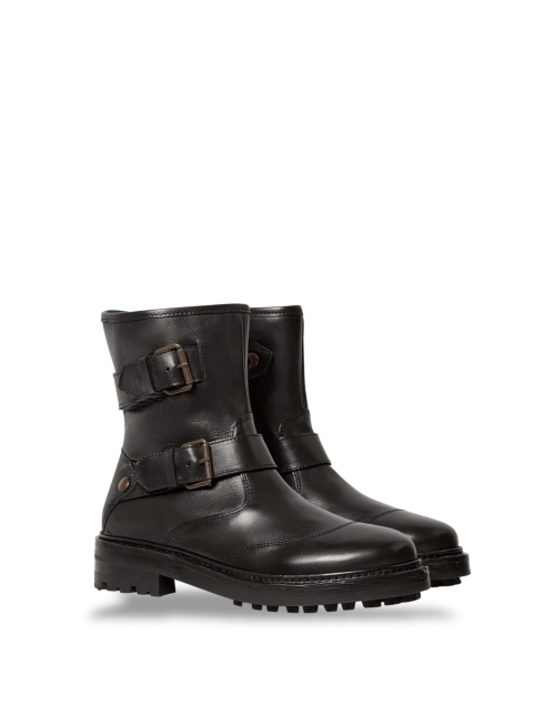 Belstaff Panther Boot Lady, black