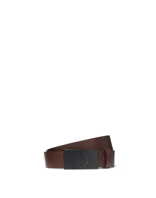 Belstaff Phoenix Buckle Belt, ebony