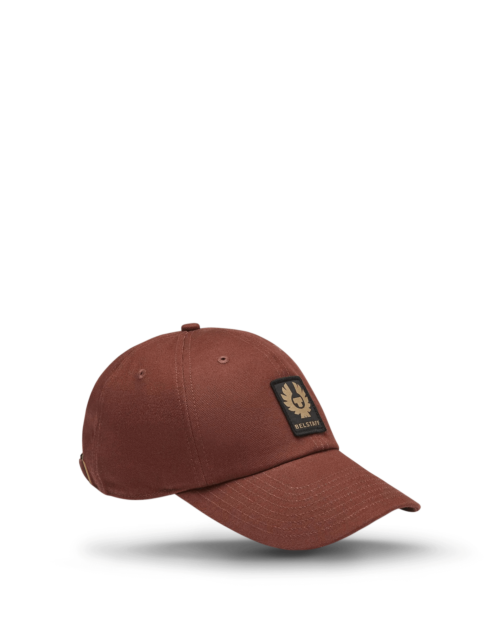 Belstaff Phoenix Logo Cap, deep copper