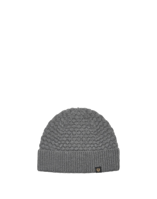Belstaff Sternway Beanie Hat, medium grey 