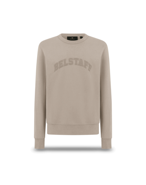 Belstaff Training Sweatshirt Man, pumice