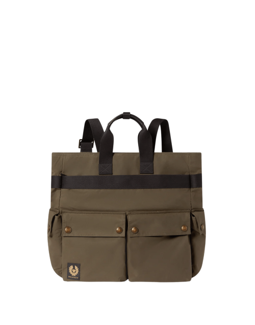 Belstaff Trialmaster 2-Way Tote Bag, faded olive
