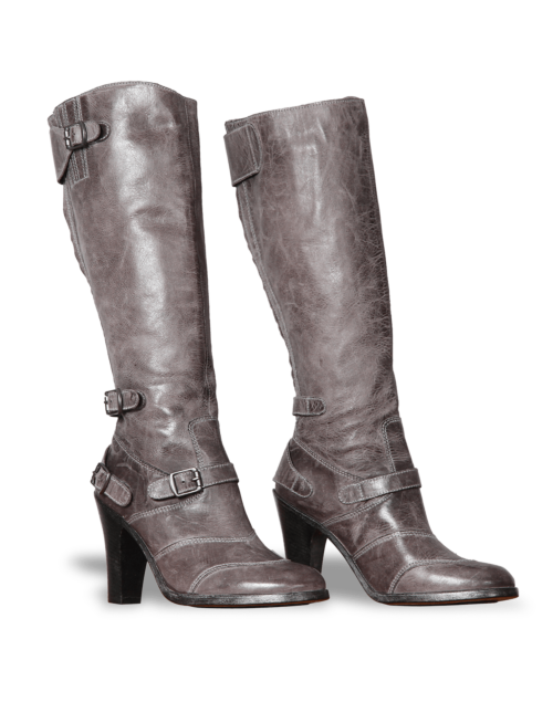 Belstaff Stiefel Trialmaster T/H Slim für Damen, soft grey