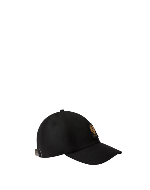 Belstaff waxed Phoenix Patch Cap, black