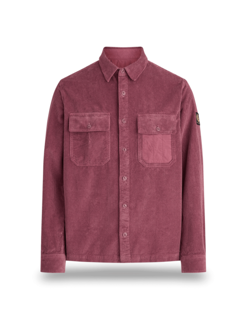 Belstaff Fallgate Shirt Man, mulberry