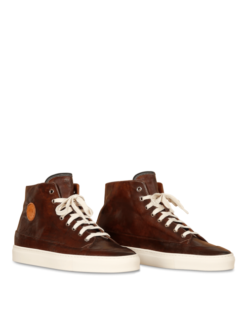 Benci Brothers Scrambler Sneakers Lady, dark brown