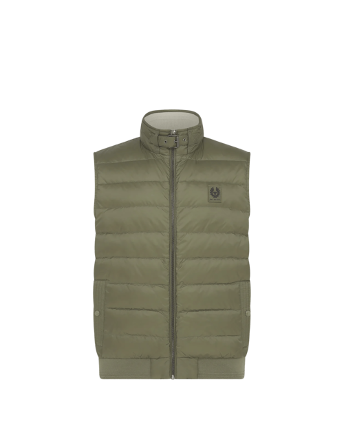 Belstaff Circuit Gilet Man, surplus green