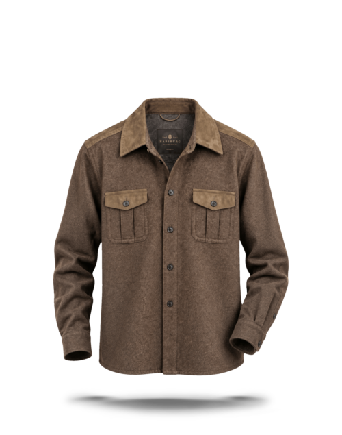 Habsburg Arenberg Shirt Man, earth brown