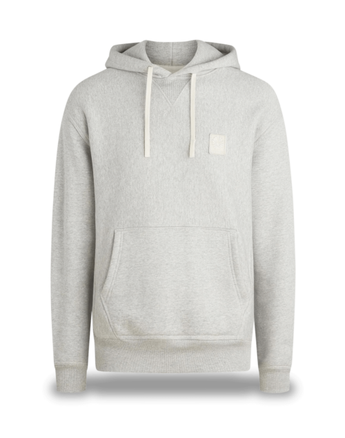 Belstaff Hockley Hoodie Man, old silver heather