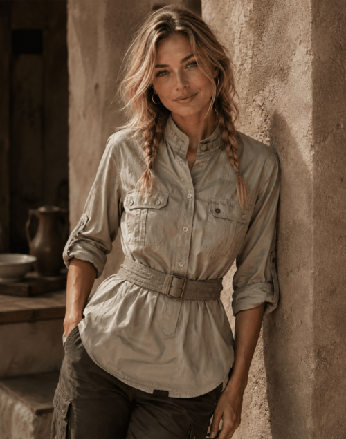 Belstaff Bluse Watsonia für Damen, sage 