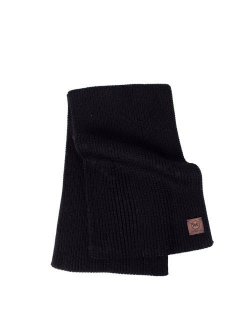 Matchless Basic Wool Scarf, black