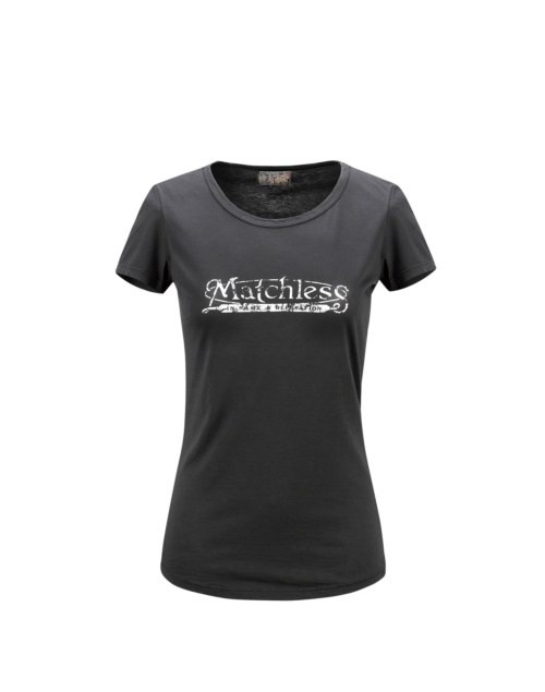 Matchless T-Shirt Brand für Damen, black