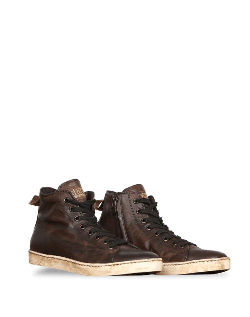Matchless Sneaker Brighton High für Damen, antique brown