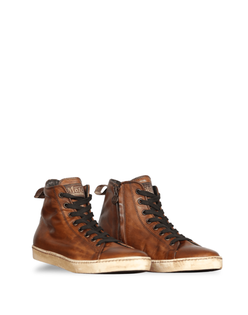 Matchless Sneaker Brighton High für Damen, antique cuero