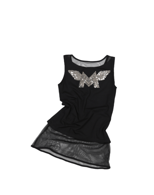 Matchless Catharine M Print Top Lady, black