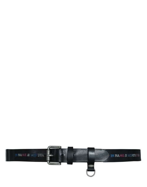 Matchless In Name Of Reputation Belt Man, black