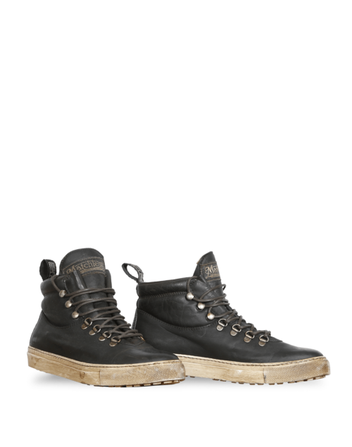 Matchless Sneaker Inverness Shearling für Damen, antique black